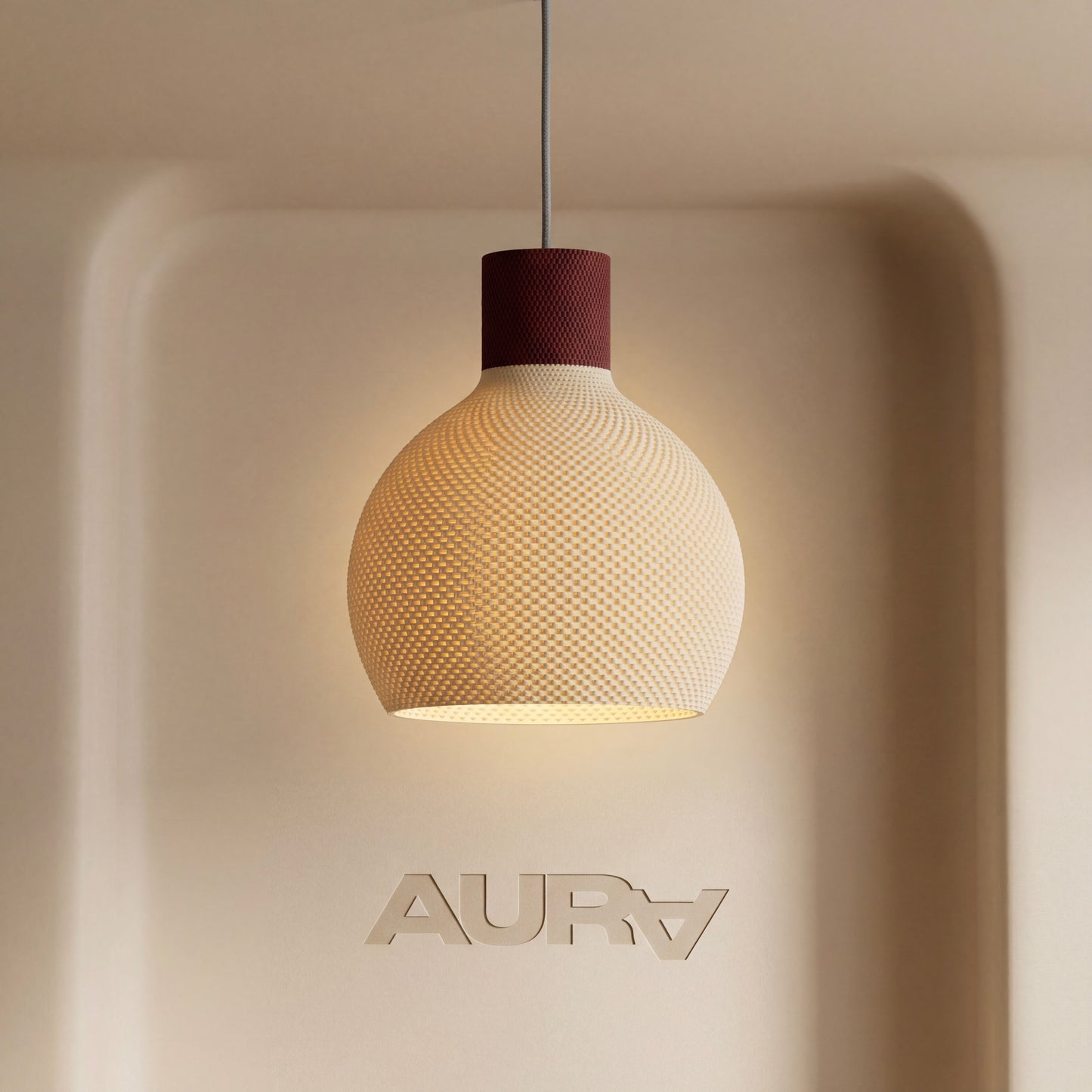 Antares - lámpara colgante bicolor, innovación y calidez en tu espacio