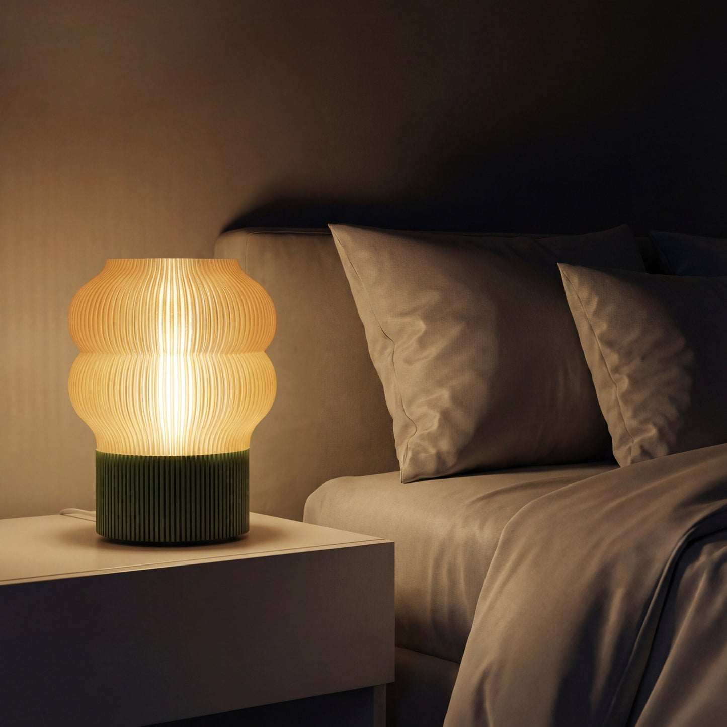 Dara - lámpara de mesa, un toque de luz y geometría