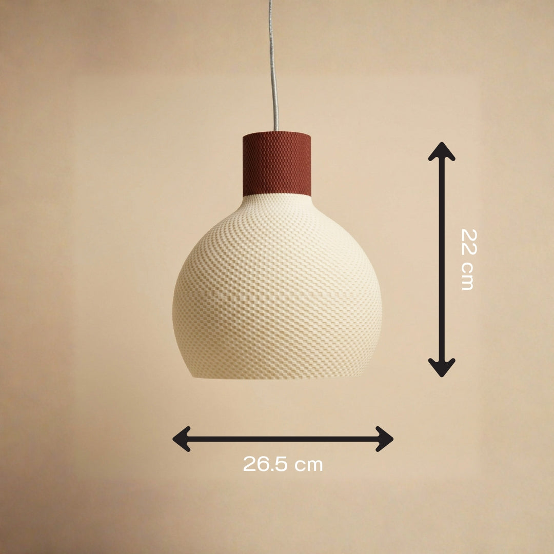 Antares - lámpara colgante bicolor, innovación y calidez en tu espacio