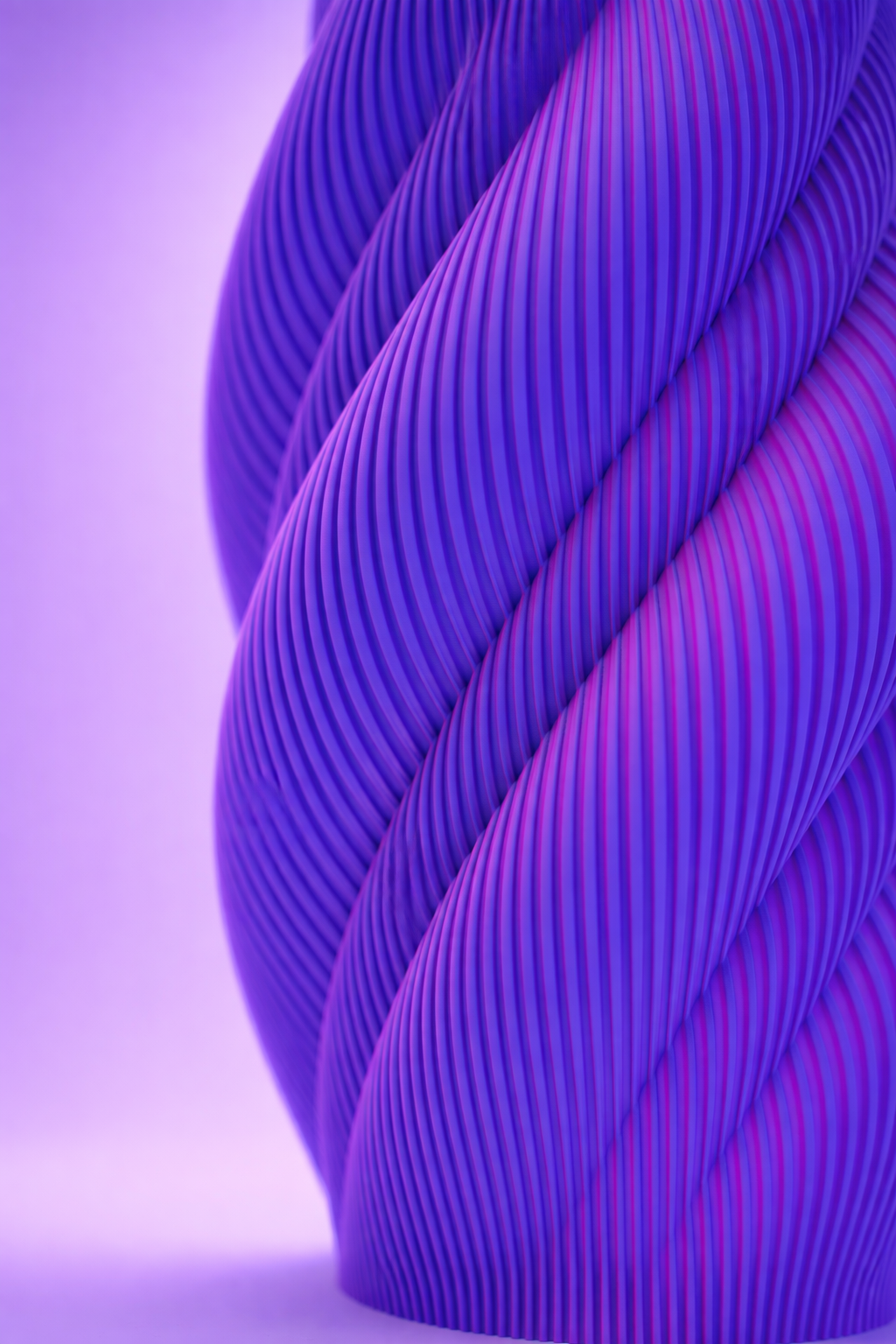 Alpha - lámpara de mesa bicolor,  geometría que hipnotiza